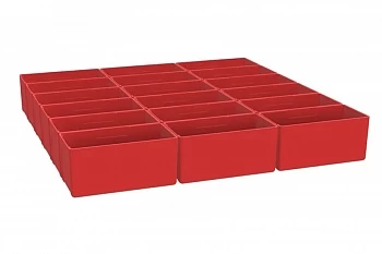 Лоток ДиКом пластмассовый 75х150 / Комплект-01 (18 шт.)