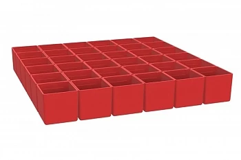 Лоток ДиКом пластмассовый 75х75 / Комплект-01 (36 шт.)