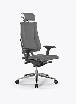 Кресло Метта Y 4D Free B2-17D/0104402 (экокожа Infinity Easy Clean серая)