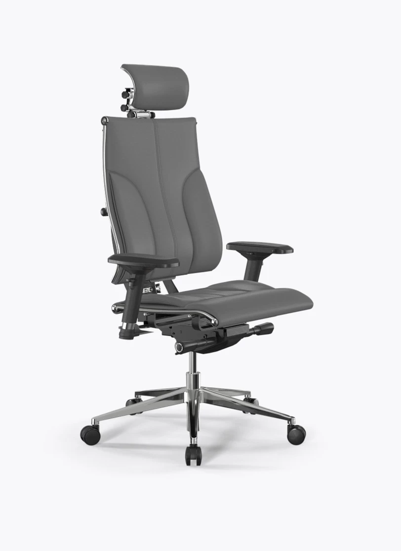 Кресло Метта Y 4D Free L2-10D/0105412 (экокожа Infinity Easy Clean серая)