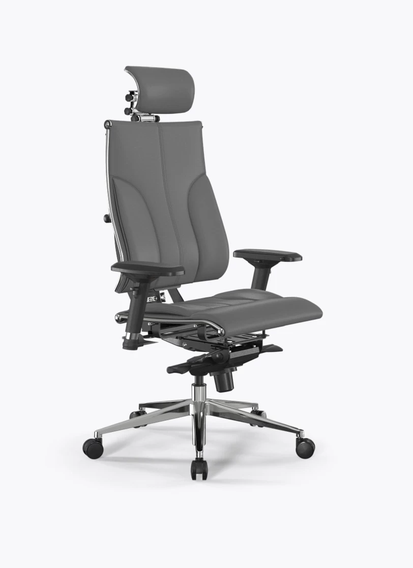Кресло Метта Y 4D Free L2-10D/1105412 (экокожа Infinity Easy Clean серая)