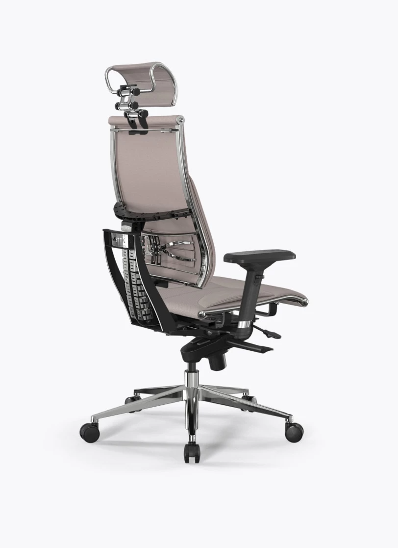 Кресло Метта Y 3D Elastic B2-10D/1052212 (экокожа Infinity Easy Clean бежевая)