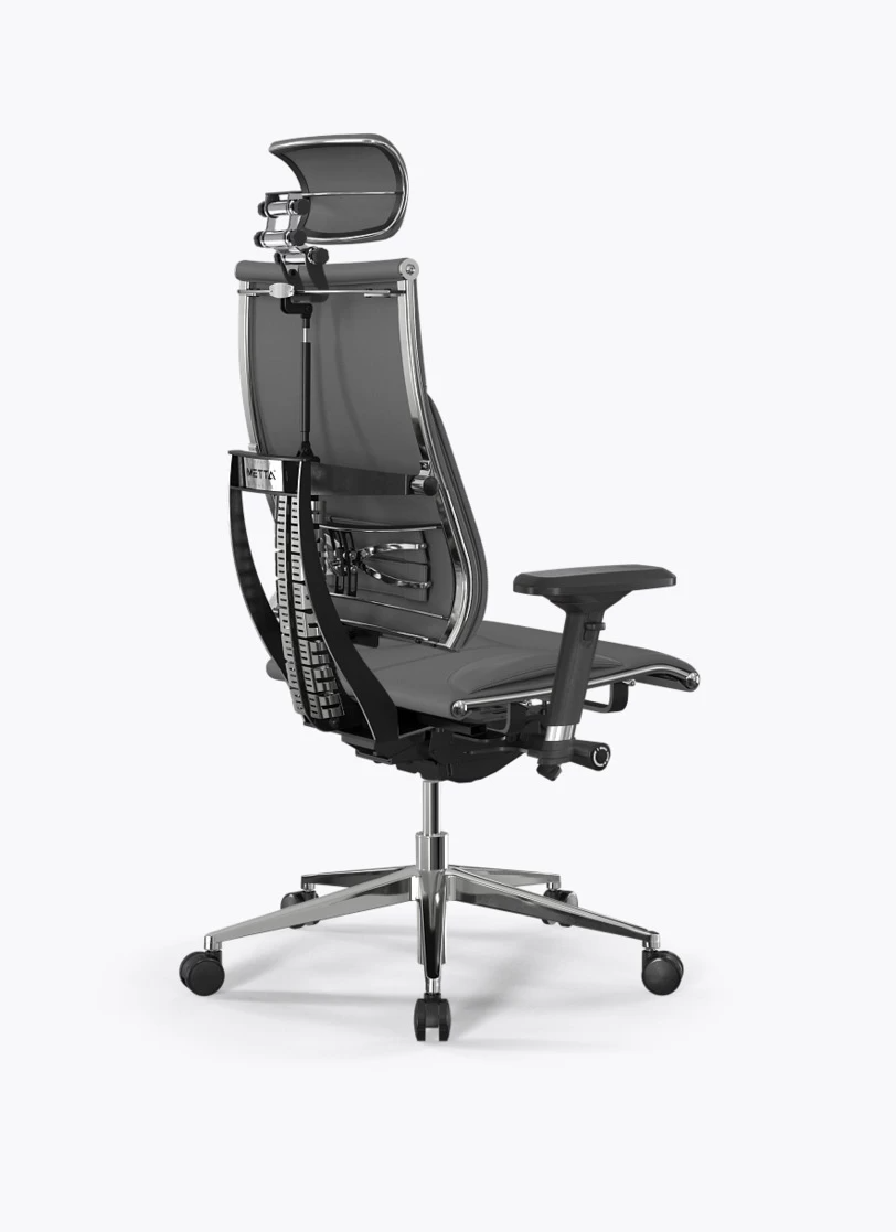 Кресло Метта Y 4D Free L2-10D/0105412 (экокожа Infinity Easy Clean серая)