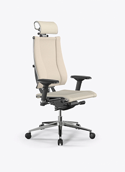 Кресло Метта Y 4D Free B2-17D/0134402 (экокожа Infinity Easy Clean молочная)