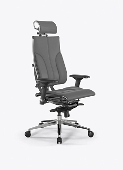 Кресло Метта Y 4D Free B2-10D/1102212 (экокожа Infinity Easy Clean серая)